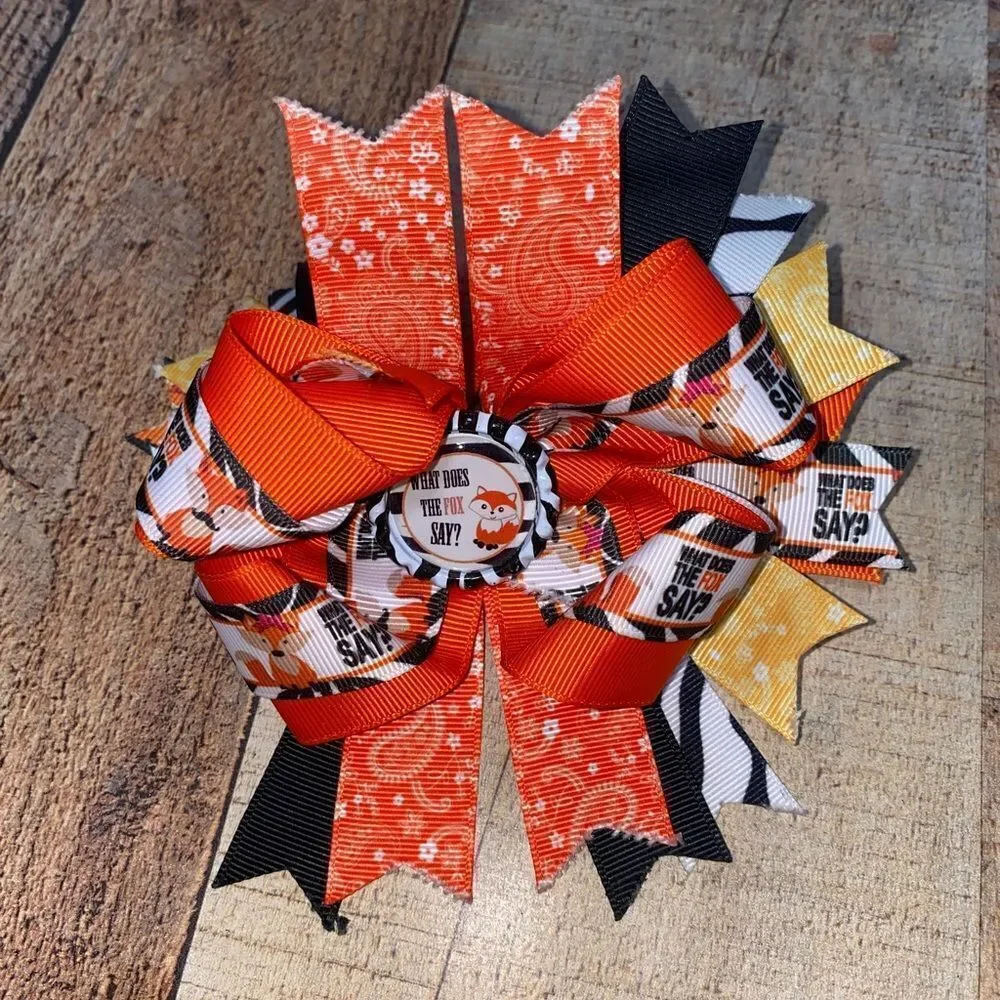 Lot of 12 boutique style‎ handmade bows